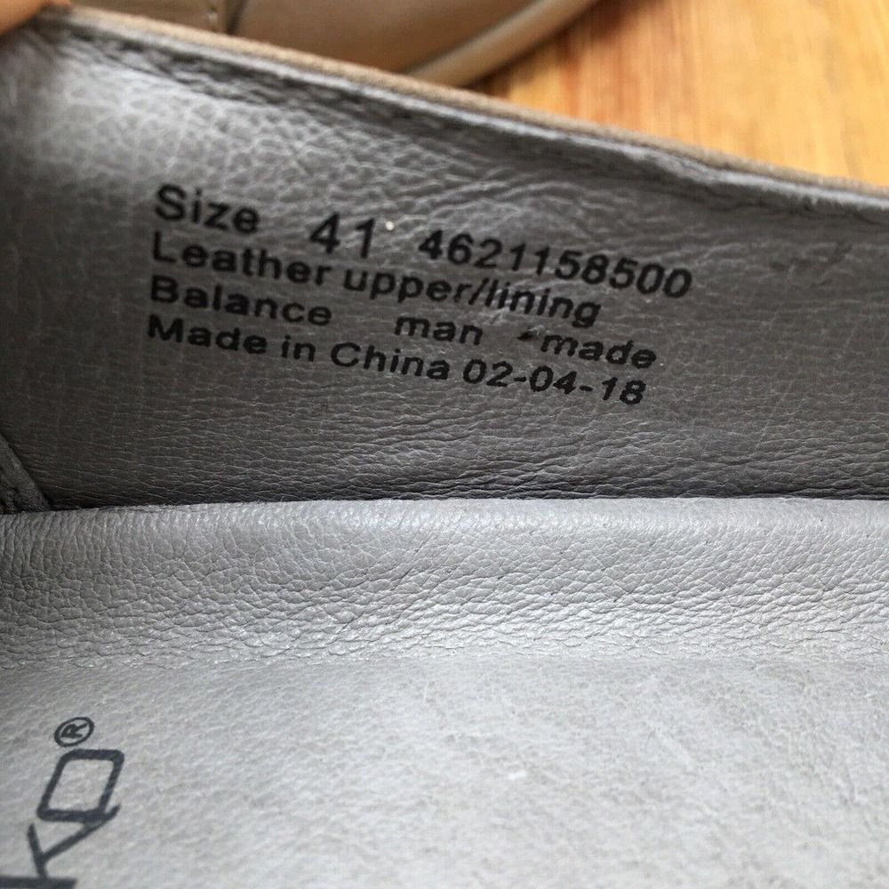 Dansko Shoes Women Size 11 US EU 41 Gray taupe Mary Jane 1610 - Picture 11 of 13